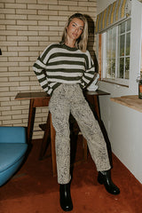 Charlie Corduroy Barrel Jeans - Final Sale