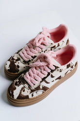 Steve Madden Dodge Sneaker in Cow Print - FINAL SALE