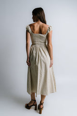 Oaklynn Corset Midi Dress - Final Sale