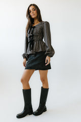 Laurel Denim Mini Skirt - Final Sale