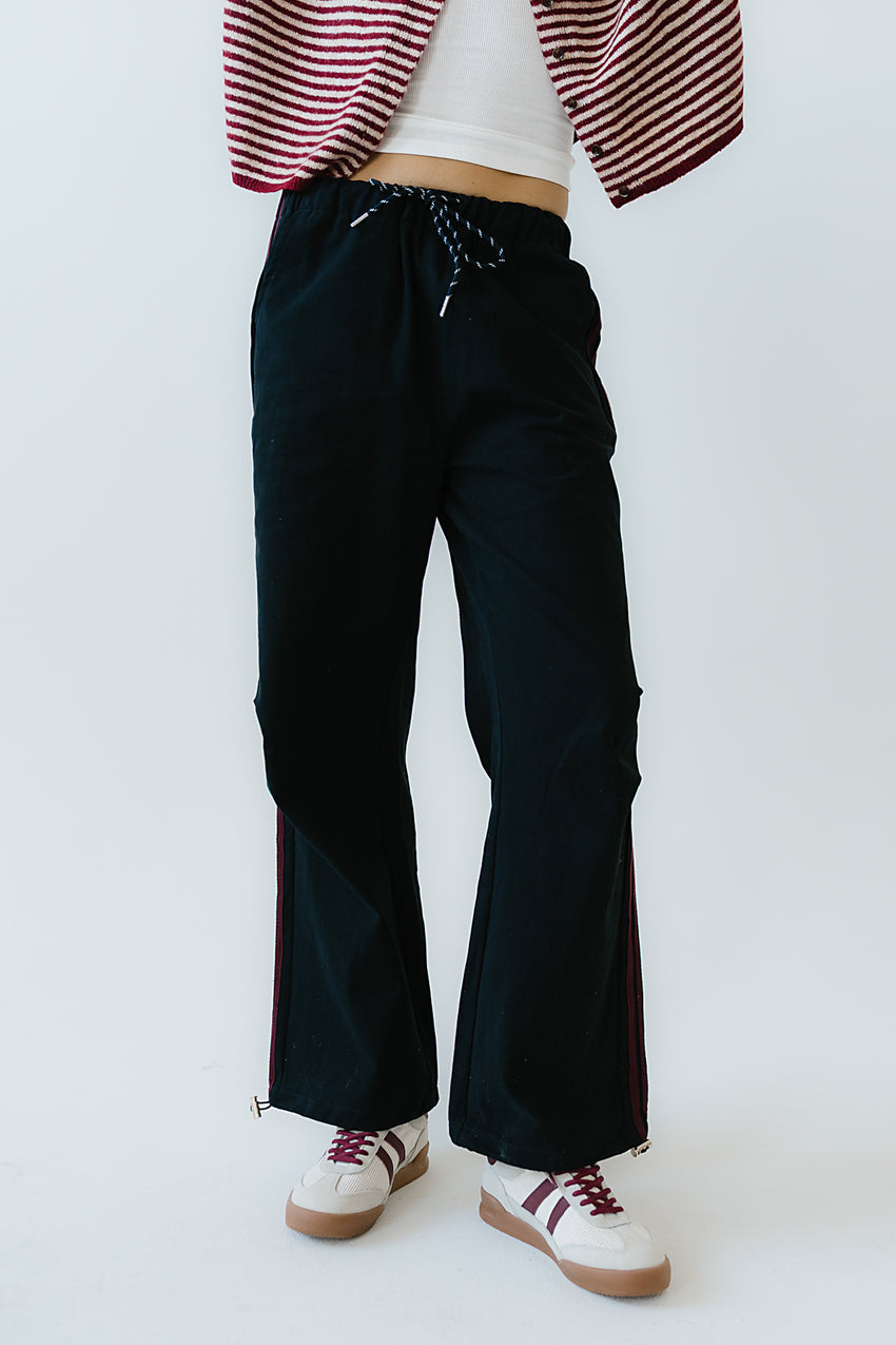 Franklin Striped Joggers in Navy - FINAL SALE