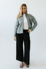 Mandy Pleated Wide Leg Pants - Final Sale
