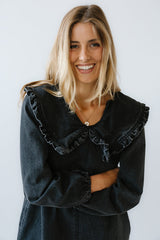 Iris Denim Babydoll Dress - Final Sale
