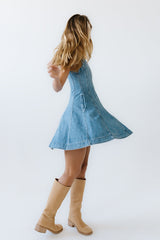 Erika Denim Mini Dress - Final Sale