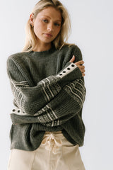 Jayda Oversized Sweater In Grey - Final Sale