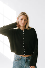 Maci Cardigan In Black