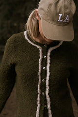 Remy Contrast Cardigan - Final Sale