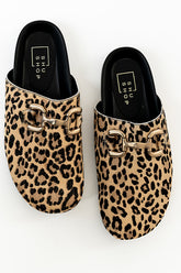 Azalea Clogs in Leopard - FINAL SALE