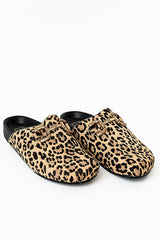 Azalea Clogs In Leopard - Final Sale