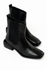 Effie Ankle Boot in Black - FINAL SALE