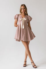 Kai Striped Mini Dress - Final Sale