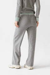 April Striped Pants In Grey - Final Sale