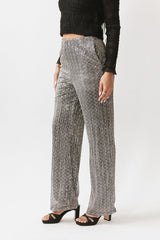 Clara Sparkly Wide Leg Pants - Final Sale