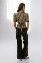 Marrel Gingham Blouse - Final Sale