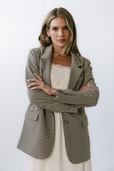 Carie Gingham Blazer - Final Sale