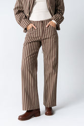 Carla Striped Wide Leg Pants - FINAL SALE