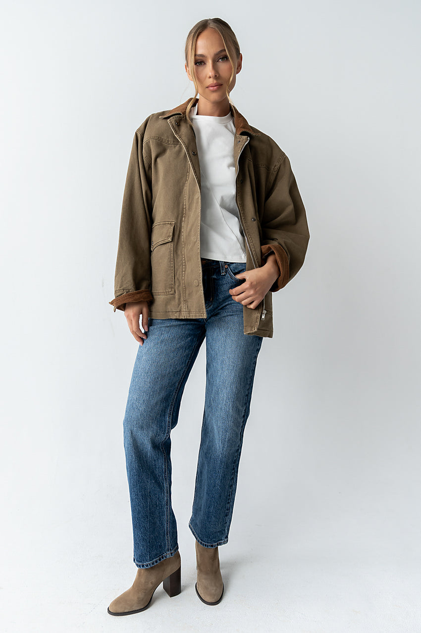 Mannie Oversized Chore Jacket - FINAL SALE
