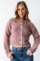 Quincy Speckled Cardigan - Final Sale