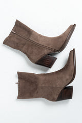Venice Boots In Taupe - Final Sale