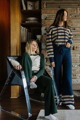 Martin Striped Wide Leg Pants - Final Sale