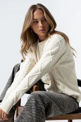 Toni Cable Knit Sweater - FINAL SALE
