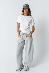 Maribel Barrel Sweatpants in Grey - FINAL SALE