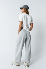 Maribel Barrel Sweatpants In Grey - Final Sale