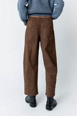 Warren Suede Barrel Pants - Final Sale