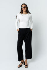 Theresa Top In White