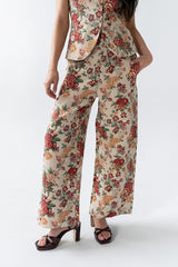 Joanna Floral Wide Leg Pants - FINAL SALE