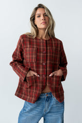 Quinley Plaid Jacket - FINAL SALE