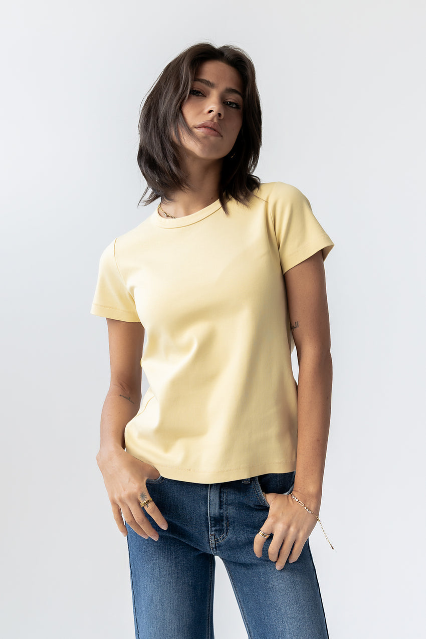 Mckenna T-Shirt in Yellow