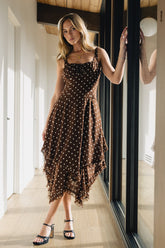Katalina Polka Dot Maxi Dress - FINAL SALE