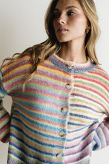 Emmy Knit Cardigan In Multi