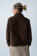 Ember Barn Jacket In Brown