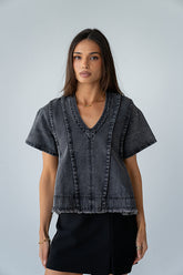 Ashley Oversized Blouse - FINAL SALE