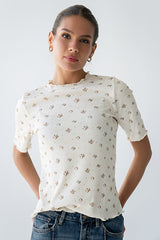 Ross Floral Top - Final Sale