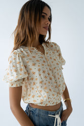 Freda Floral Blouse - FINAL SALE