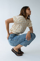 Freda Floral Blouse - Final Sale