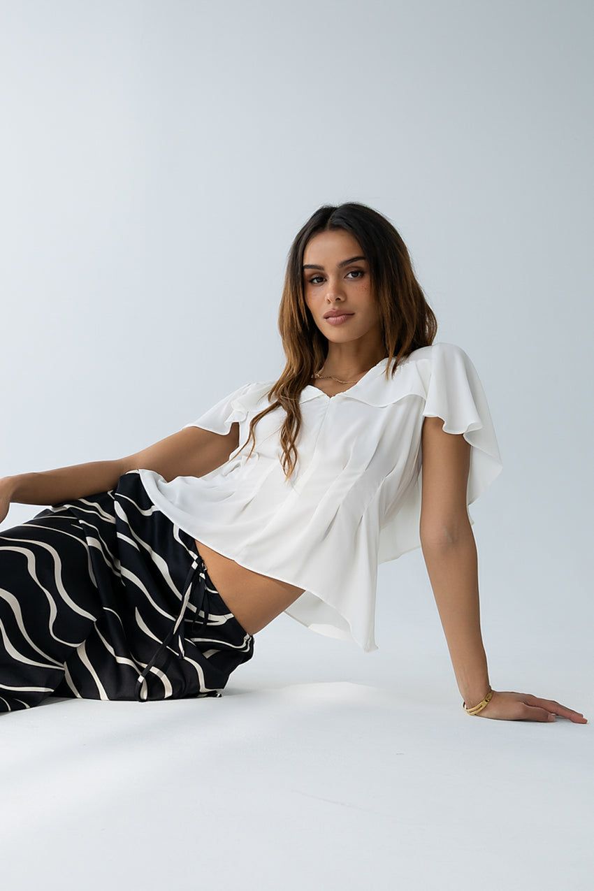 Bernice Sheer Blouse - FINAL SALE