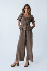 Nancy Floral Jumpsuit - FINAL SALE