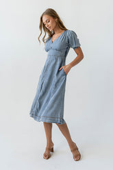 Andie Denim Midi Dress