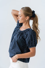 Dasha Polka Dot Blouse - Final Sale