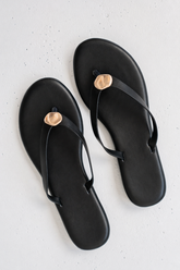 Kellen Thong Sandal in Black - FINAL SALE