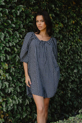 Janika Plaid Romper - FINAL SALE