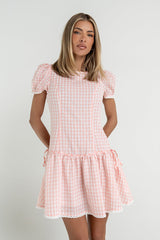 Chance Gingham Mini Dress - Final Sale