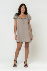 Lowen Plaid Babydoll Dress - Final Sale