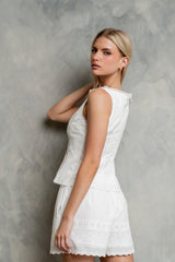Kendra Embroidered Top