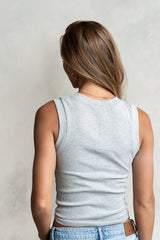 Ruby Tank In Grey