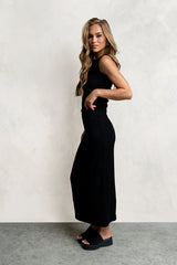 Opal Textured Top In Black - Final Sale